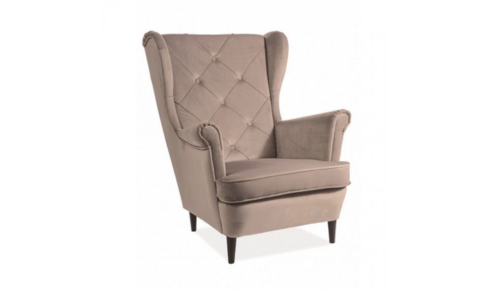 Armchair LADY VELVET BLUVEL 28 beige | 100% Quality Armchair LADY VELVET BLUVEL 28 beige | Armchairs | ZIPhome.ee image 1