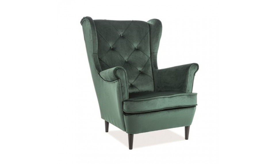 Armchair LADY VELVET BLUVEL 78 green | 100% Quality Armchair LADY VELVET BLUVEL 78 green | Armchairs | ZIPhome.ee image 1