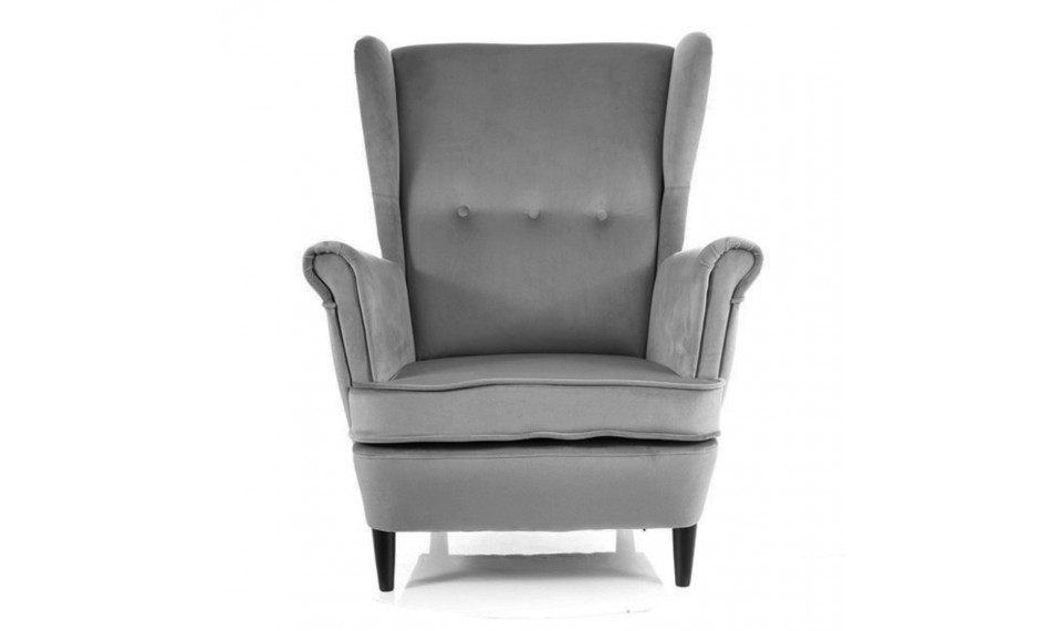 Armchair LORD VELVET BLUVEL 14 grey | 100% Quality Armchair LORD VELVET BLUVEL 14 grey | Armchairs | ZIPhome.ee image 2