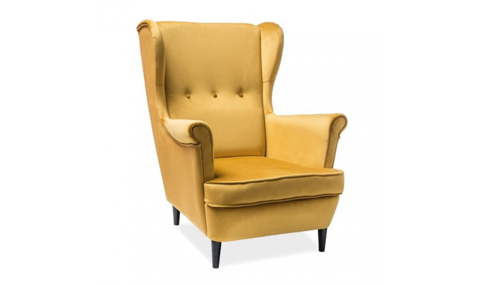 Armchair LORD VELVET BLUVEL 68 curry | 100% laatu Armchair LORD VELVET BLUVEL 68 curry | Nojatuolit | ZIPhome.ee kuva 1