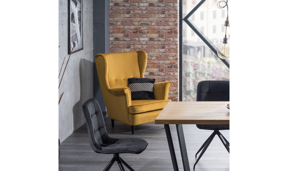 Armchair LORD VELVET BLUVEL 68 curry | 100% laatu Armchair LORD VELVET BLUVEL 68 curry | Nojatuolit | ZIPhome.ee kuva 3