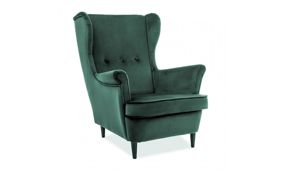 Armchair LORD VELVET BLUVEL 78 green | 100% laatu Armchair LORD VELVET BLUVEL 78 green | Nojatuolit | ZIPhome.ee kuva 1