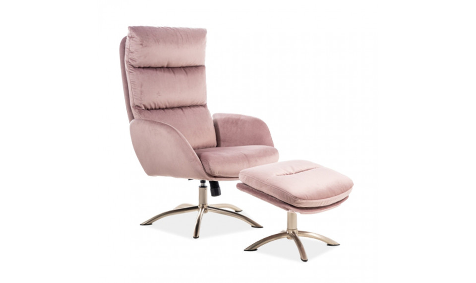 Armchair MONROE VELVET BLUVEL 52 antique rose | 100% laatu Armchair MONROE VELVET BLUVEL 52 antique rose | Nojatuolit | ZIPhome.ee kuva 1