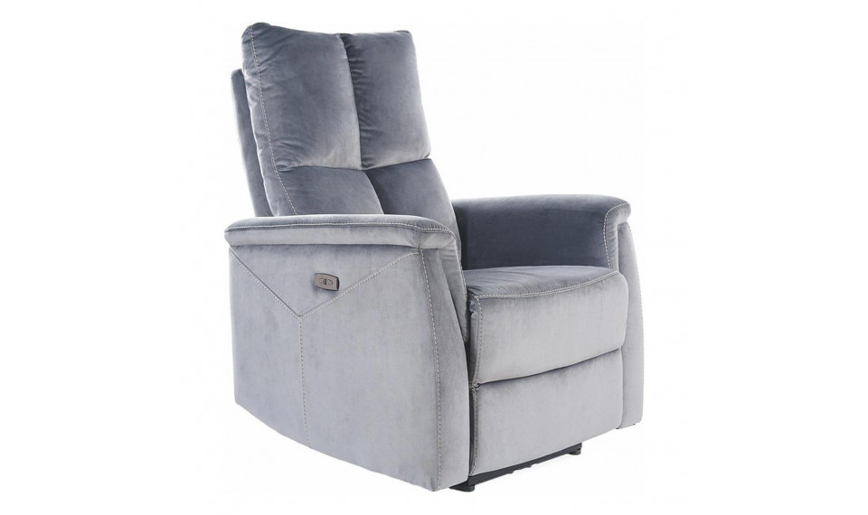 Armchair NEPTUN VELVET BLUVEL 14 grey | 100% laatu Armchair NEPTUN VELVET BLUVEL 14 grey | Nojatuolit | ZIPhome.ee kuva 1