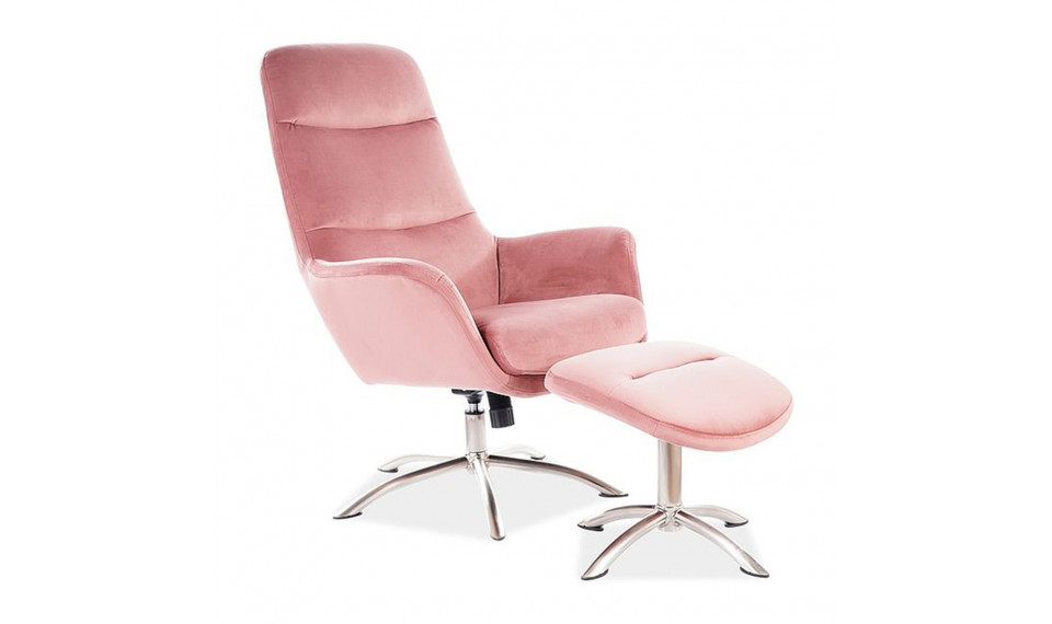 Armchair NIXON VELVET BLUVEL 52 antique rose | 100% laatu Armchair NIXON VELVET BLUVEL 52 antique rose | Nojatuolit | ZIPhome.ee kuva 1