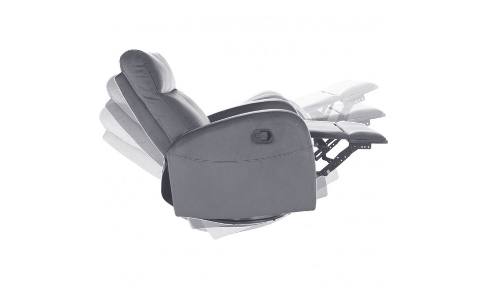 Armchair OLIMP VELVET BLUVEL 14 grey | 100% laatu Armchair OLIMP VELVET BLUVEL 14 grey | Nojatuolit | ZIPhome.ee kuva 2