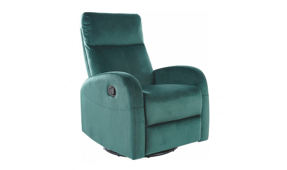 Armchair OLIMP VELVET BLUVEL 78 green | 100% laatu Armchair OLIMP VELVET BLUVEL 78 green | Nojatuolit | ZIPhome.ee kuva 1