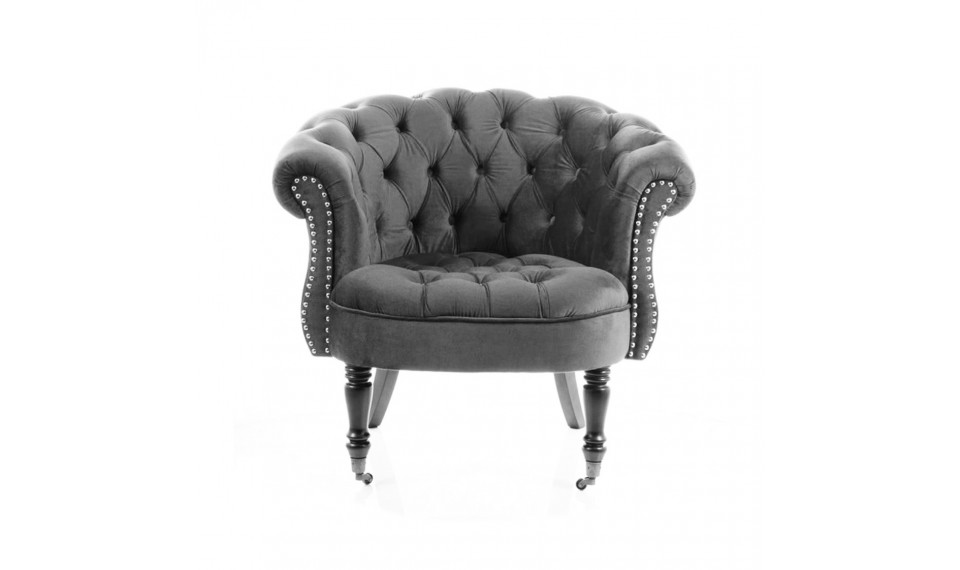 Armchair PHILIPS VELVET BLUVEL 14 grey | 100% laatu Armchair PHILIPS VELVET BLUVEL 14 grey | Nojatuolit | ZIPhome.ee kuva 2