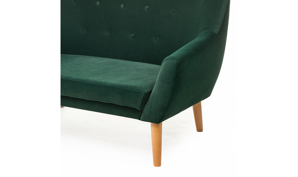 Diivan NORDIC 3 VELVET BLUVEL 78 roheline | 100% kvaliteet Diivan NORDIC 3 VELVET BLUVEL 78 roheline | Pehme mööbel | ZIPhome.ee pilt 2