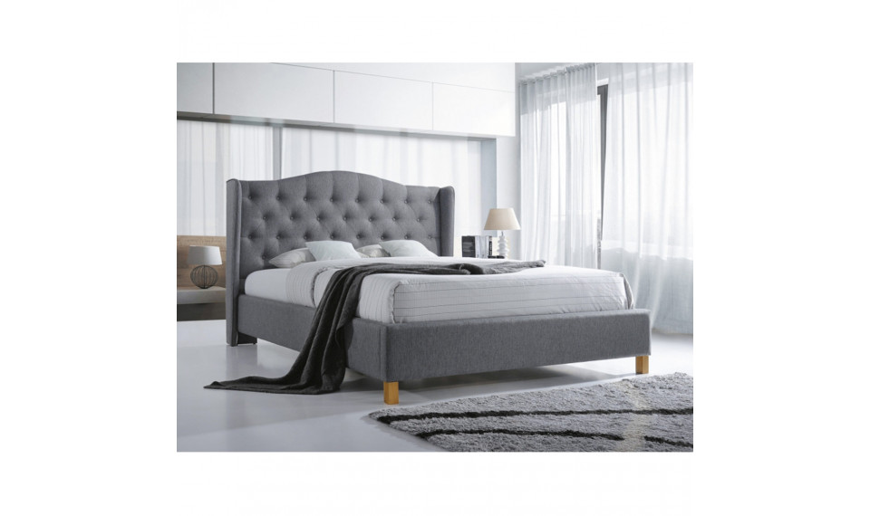 Voodi ASPEN 140x200 TAP 23 hall | Voodid | ZIPhome.ee pilt 1