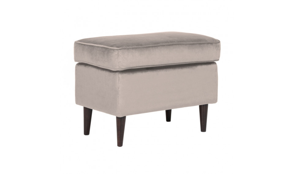 Footstool RON VELVET BLUVEL 28 beige | Soft furniture | ZIPhome.ee image 1