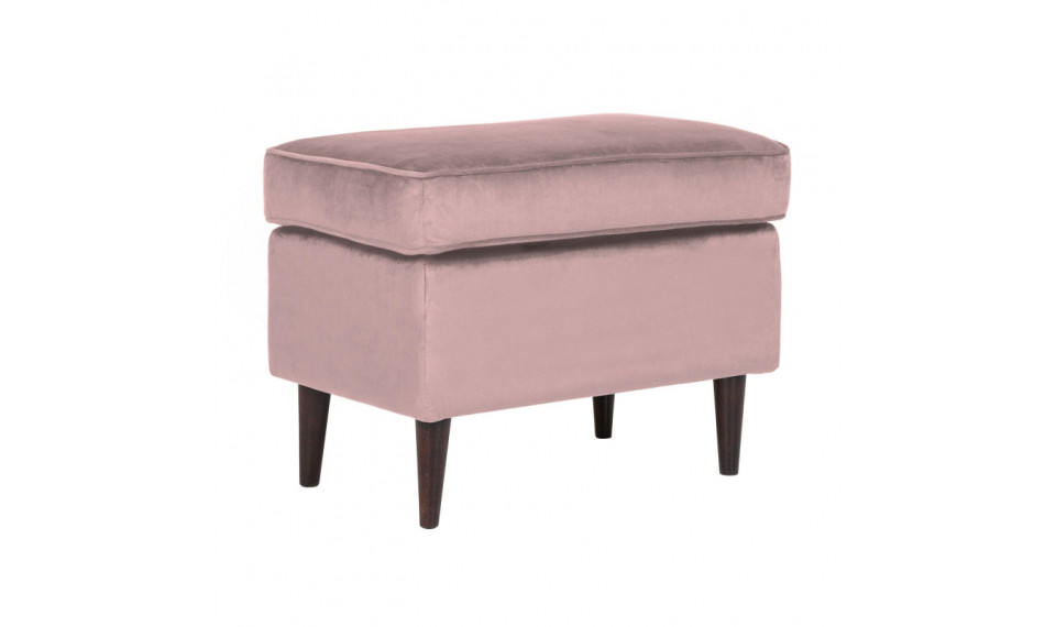 Footstool RON VELVET BLUVEL 52 antique rose | Soft furniture | ZIPhome.ee image 1