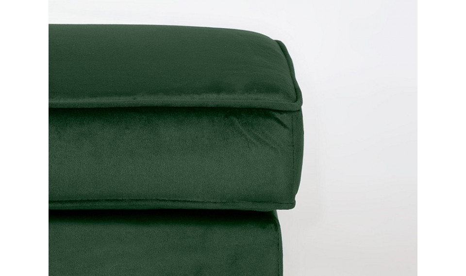 Footstool RON VELVET BLUVEL 78 green | Soft furniture | ZIPhome.ee image 2