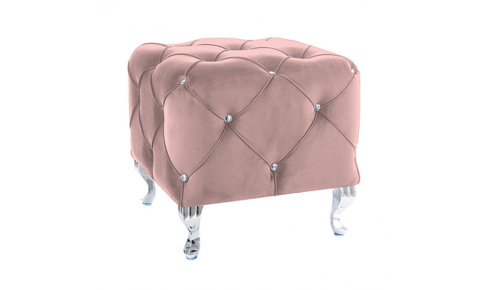 Pouffe HESTIA K VELVET BLUVEL 52 antique rose | Soft furniture | ZIPhome.ee image 1