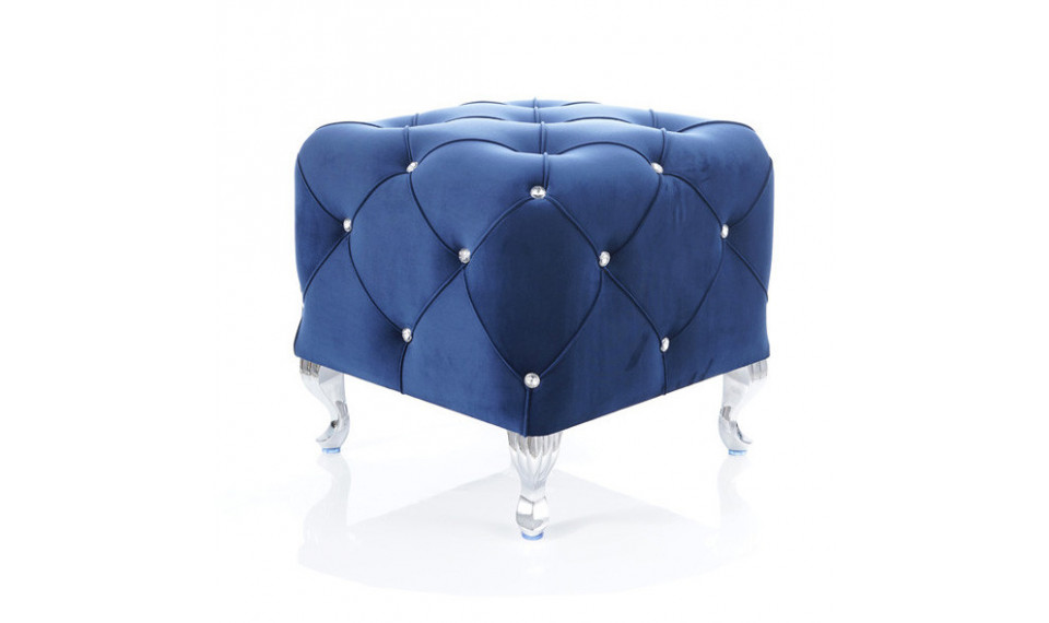 Pouffe HESTIA K VELVET BLUVEL 86 blue | Soft furniture | ZIPhome.ee image 3