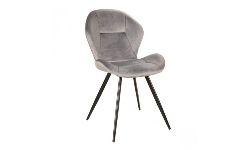 GINGER Velvet chair Bluvel 14 gray | Tuolit | ZIPhome.ee kuva 1