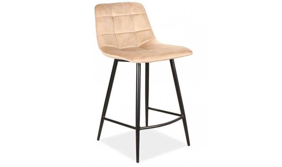 MILA H2 Барный стул VELVET 28 БЕЖЕВЫЙ | Стулья и кресла | ZIPhome.ee изображение 1