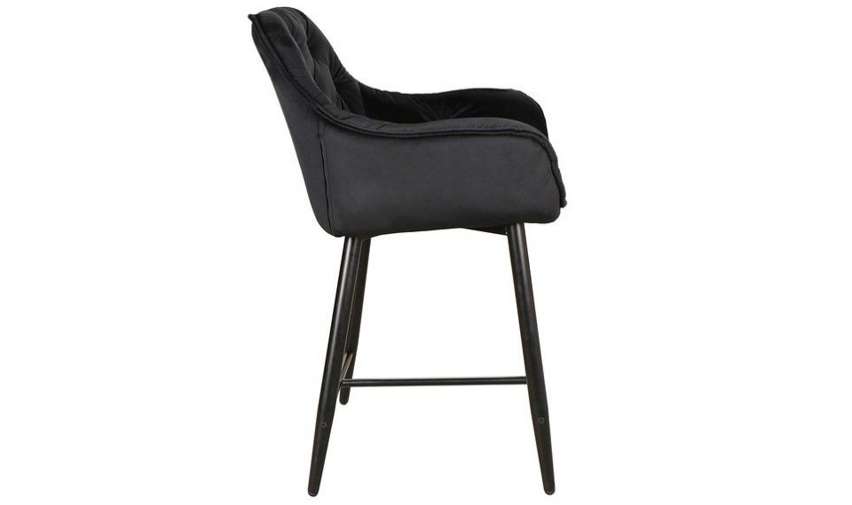 CHERRY барный стул H-2 Velvet BLUVEL 19 Черный | Стулья и кресла | ZIPhome.ee изображение 2