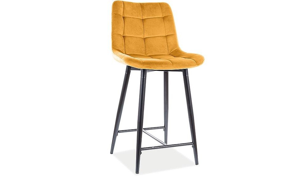 CHIC H2 Bar Stool VELVET BLUVEL 68 Curry | Стулья и кресла | ZIPhome.ee изображение 1