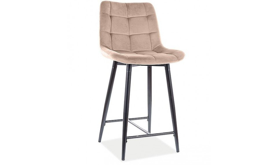 CHIC H2 Bar Stool VELVET BLUVEL 28 Beige | Стулья и кресла | ZIPhome.ee изображение 1