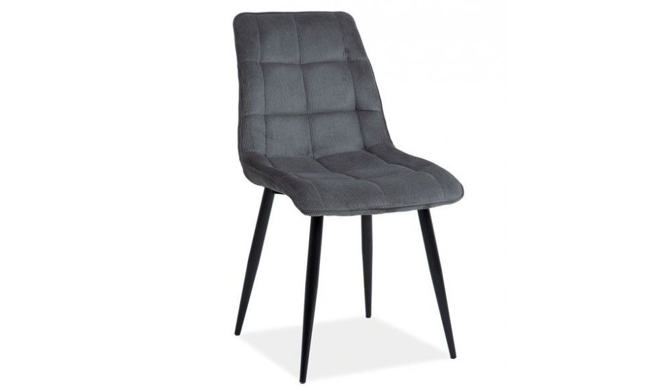 CHIC Стул Структурный вельвет FJORD 15 Серый | Стулья | ZIPhome.ee изображение 1