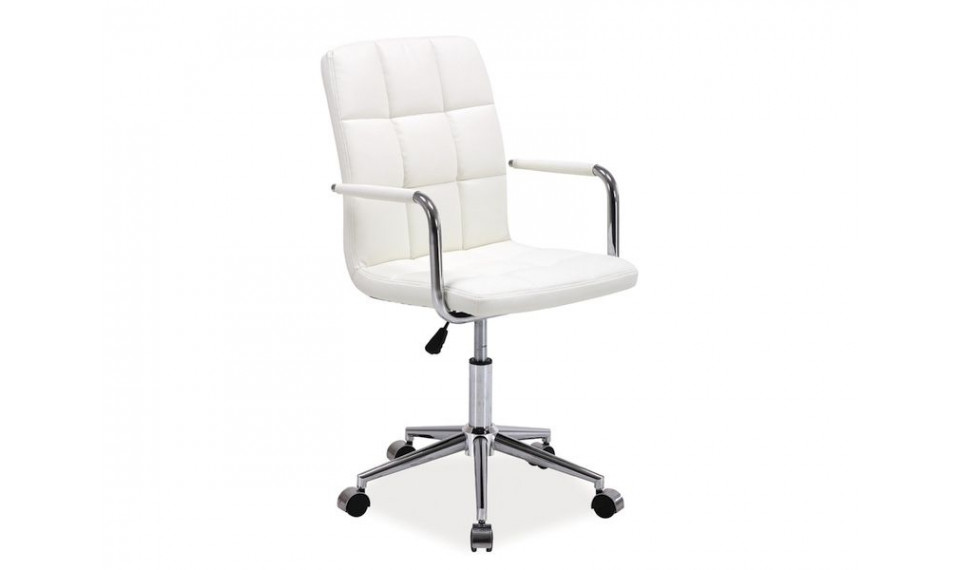 Q-022 Компьютерный стул экокожа, цвет: белый | Офисные кресла | ZIPhome.ee изображение 1