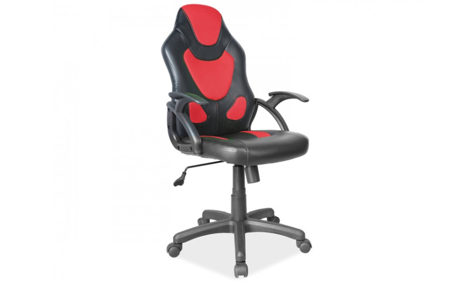 Q-100 Компьютерный стул, цвет: черный/красный | Офисные кресла | ZIPhome.ee изображение 1