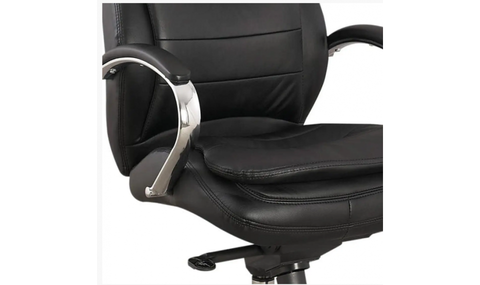 Q-154 Компьютерный стул кожа, цвет: черный | Офисные кресла | ZIPhome.ee изображение 3