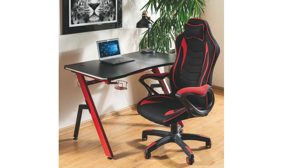 ZENVO Arvutitool punane/must | Kontoritoolid | ZIPhome.ee kuva 3