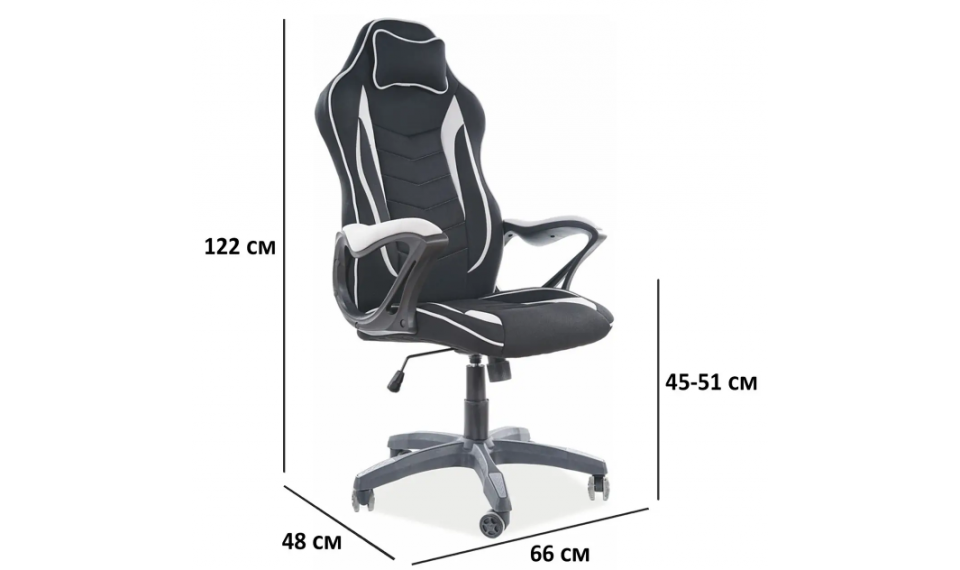 ZENVO Arvutitool hall/must | Kontoritoolid | ZIPhome.ee kuva 2