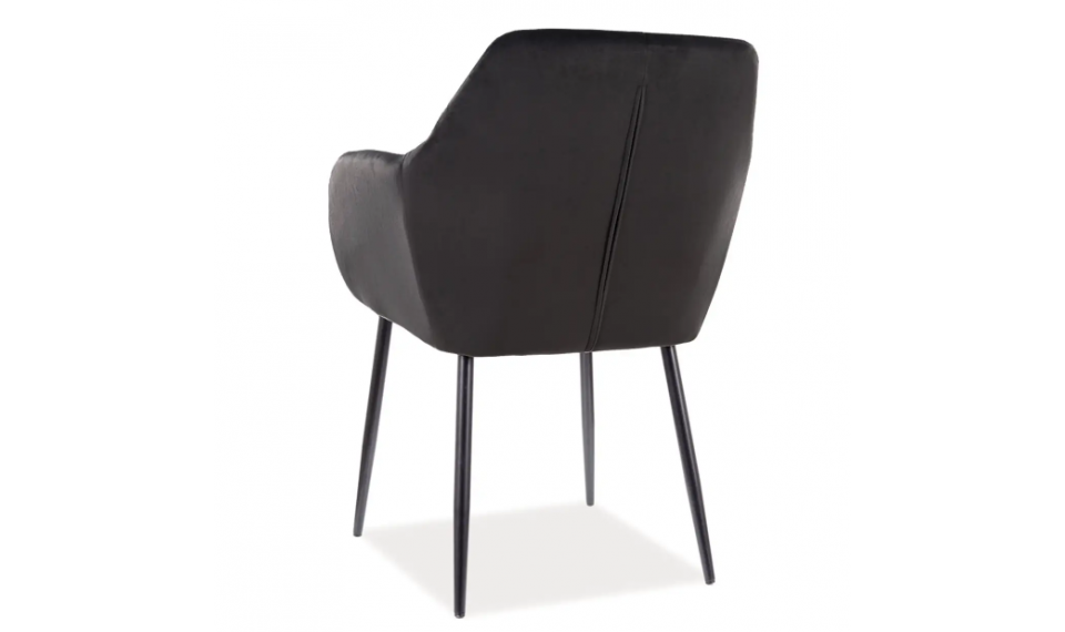 WENUS Chair Velvet Bluvel 19 black | Chairs and swivel chairs | ZIPhome.ee image 3