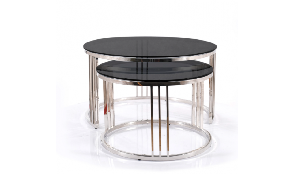 VIENNA coffee tables set, silver | Сoffee tables | ZIPhome.ee image 3