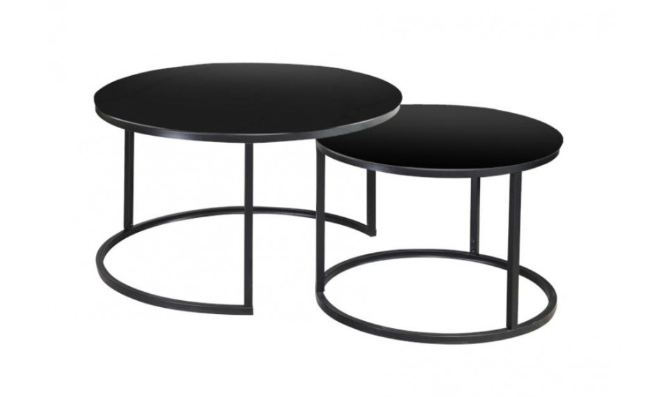 ATLANTA D coffee table set black/black | Сoffee tables | ZIPhome.ee image 1