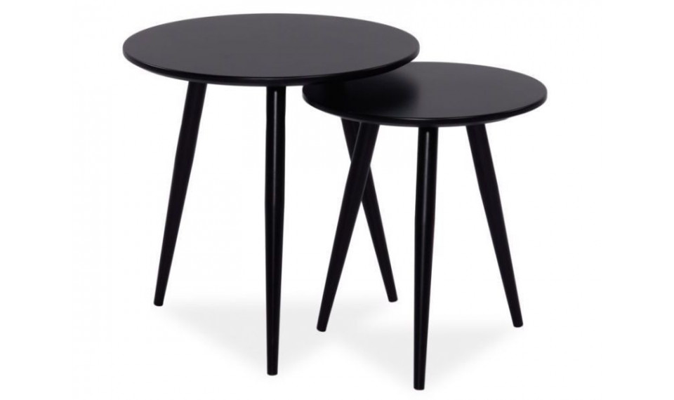 CLEO set of Coffee tables, black | Сoffee tables | ZIPhome.ee image 1