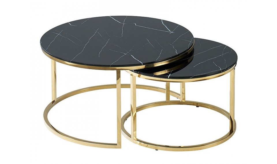 MUSE Coffee table set, black | Сoffee tables | ZIPhome.ee image 1