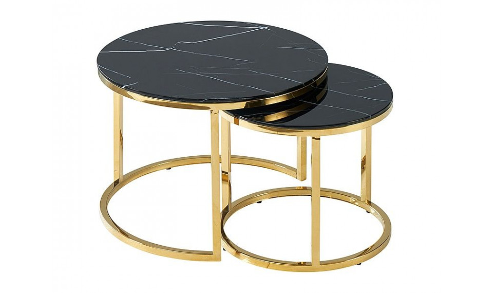 MUSE II Coffee table set, black | Сoffee tables | ZIPhome.ee image 1