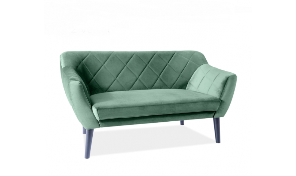 Diivan KARO 2 VELVET BLUVEL 78 roheline | 100% kvaliteet Diivan KARO 2 VELVET BLUVEL 78 roheline | Pehme mööbel | ZIPhome.ee pilt 1