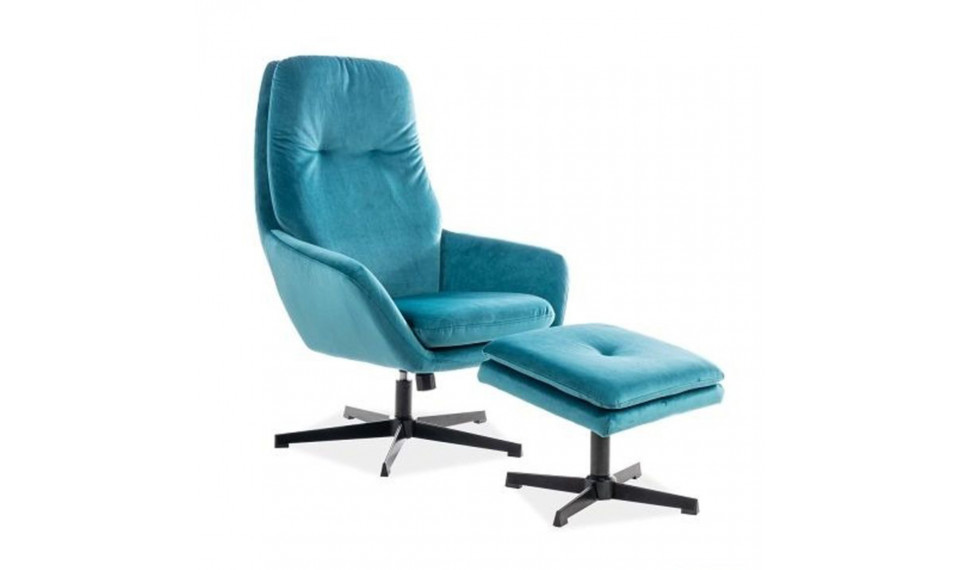 Armchair FORD, VELVET BLUVEL 85 turquoise | 100% Quality Armchair FORD, VELVET BLUVEL 85 turquoise | Armchairs | ZIPhome.ee image 1