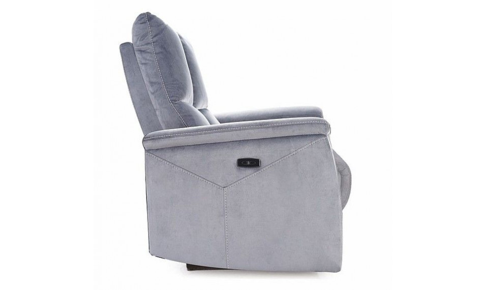 Armchair NEPTUN M VELVET BLUVEL 14 grey, with massage function | 100% laatu Armchair NEPTUN M VELVET BLUVEL 14 grey, with massage function | Nojatuolit | ZIPhome.ee kuva 2