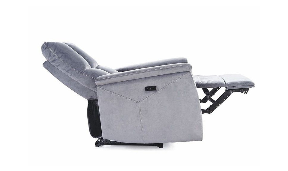 Armchair NEPTUN M VELVET BLUVEL 14 grey, with massage function | 100% laatu Armchair NEPTUN M VELVET BLUVEL 14 grey, with massage function | Nojatuolit | ZIPhome.ee kuva 3