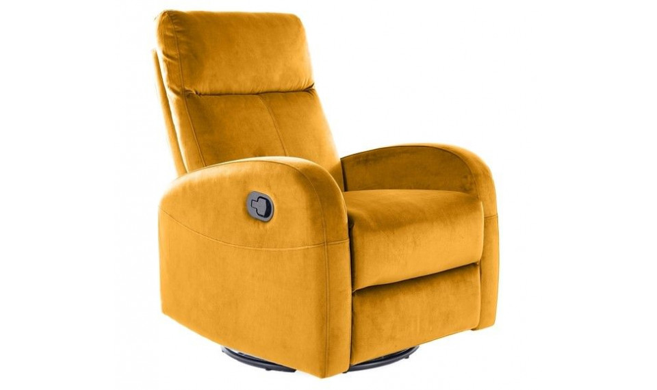 Armchair OLIMP VELVET BLUVEL 68 curry | 100% laatu Armchair OLIMP VELVET BLUVEL 68 curry | Nojatuolit | ZIPhome.ee kuva 1