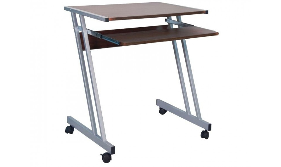 Письменный стол B-233 коричневый/алюминий | Письменные столы | ZIPhome.ee изображение 1