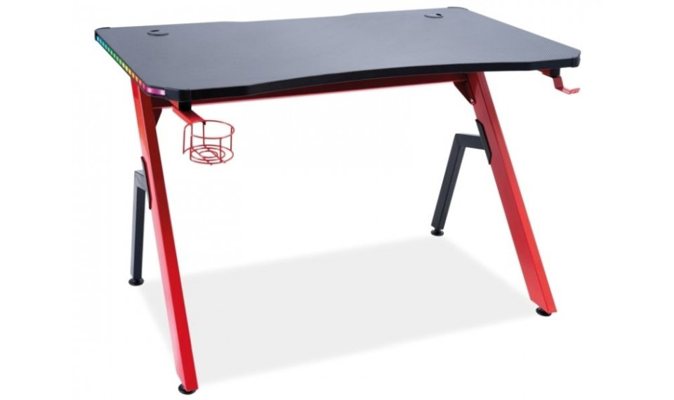 Письменный стол B-006 черный/красный | Письменные столы | ZIPhome.ee изображение 1