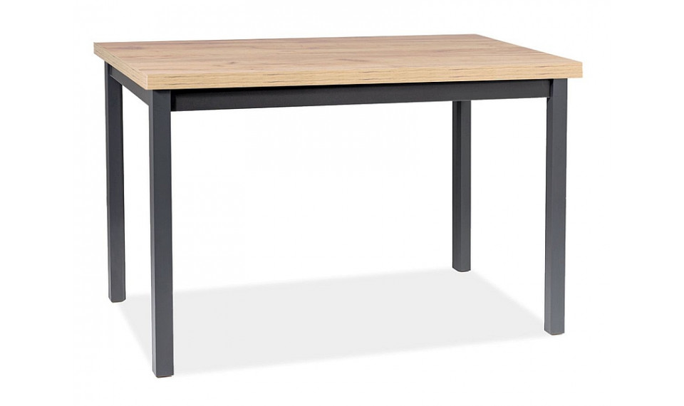 ADAM Söögilaud 120x68 Artisan/Must | 100% kvaliteet ADAM Söögilaud 120x68 Artisan/Must | Lauad | ZIPhome.ee pilt 1