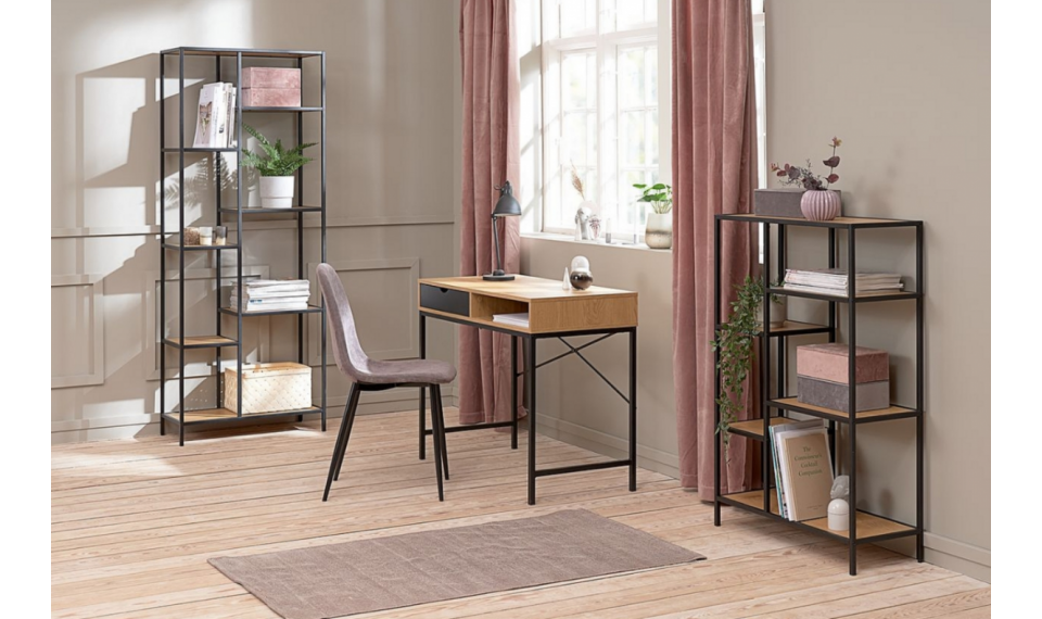 Письменный стол B-027 дуб/черный матовый | Письменные столы | ZIPhome.ee изображение 5