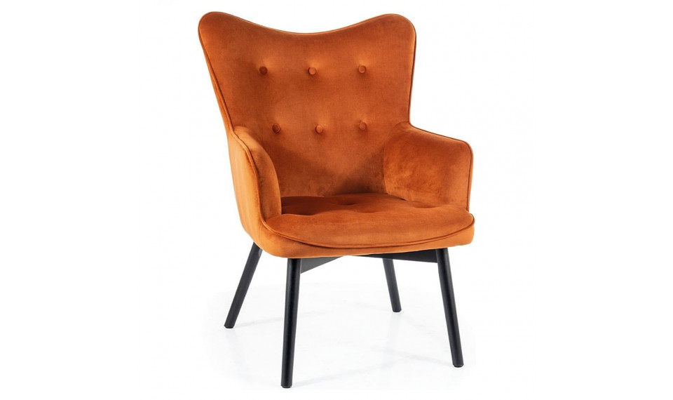CARMEN Armchair VELVET Bluvel 4215 cinnamon | 100% Quality CARMEN Armchair VELVET Bluvel 4215 cinnamon | Armchairs | ZIPhome.ee image 1