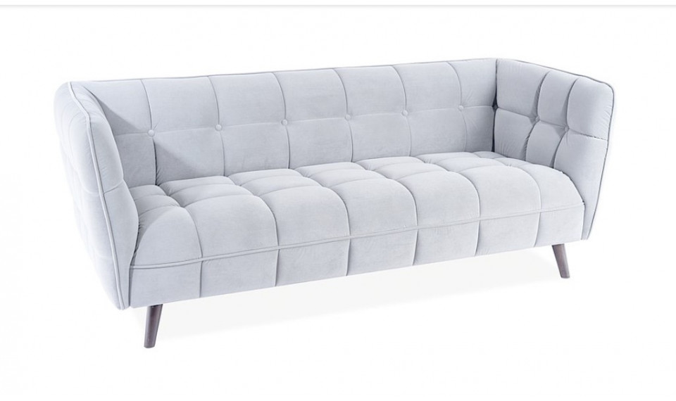 Diivan CASTELLO 3, VELVET BLUVEL 03 helehall | 100% качество Diivan CASTELLO 3, VELVET BLUVEL 03 helehall | Pehme mööbel | ZIPhome.ee изображение 1