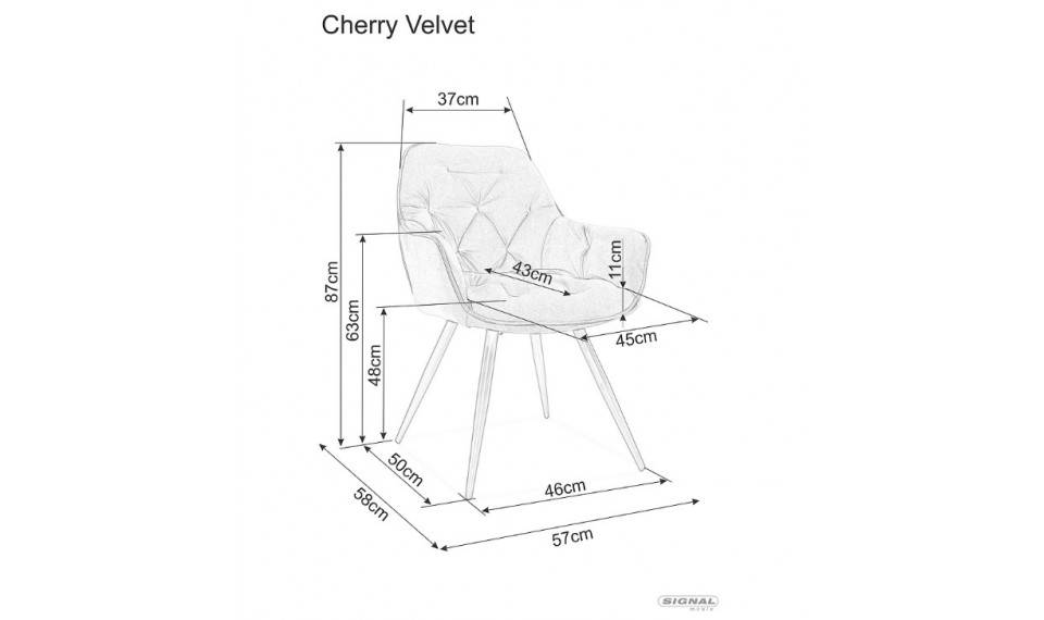 CHERRY Стул эко-кожа, черный | Стулья | ZIPhome.ee изображение 4