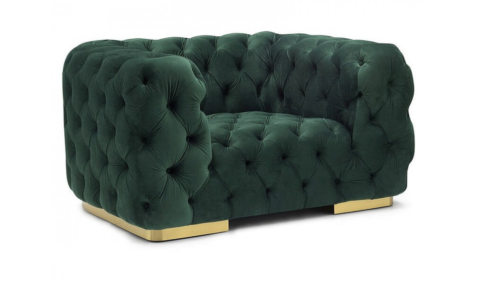 CHESTER 1 Armchair, Tap. 201 dark green | 100% Quality CHESTER 1 Armchair, Tap. 201 dark green | Armchairs | ZIPhome.ee image 1