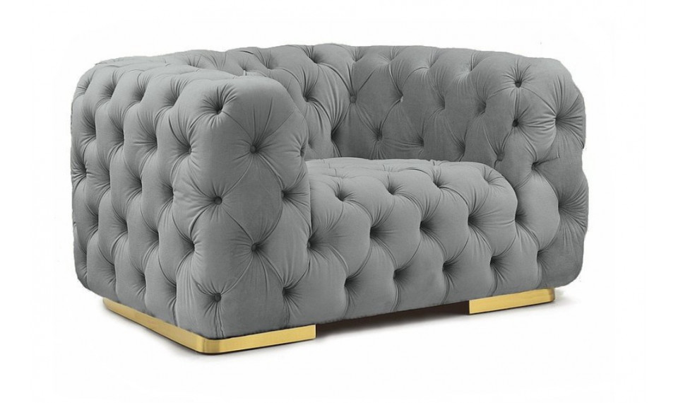 CHESTER 1 Armchair, Tap. 203 gray | 100% Quality CHESTER 1 Armchair, Tap. 203 gray | Armchairs | ZIPhome.ee image 1